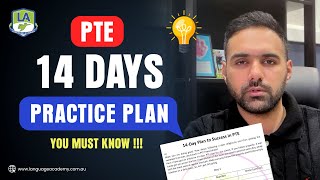 PTE 14 Days Practice Plan 2024  Tips Tricks and Strategies  Important Tasks  Language Academy [upl. by Maryl]