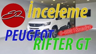 2023 Peugeot Rifter GT  EREL Usulü İnceleme [upl. by Quenna]