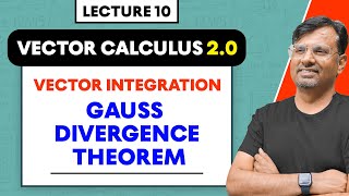 Gauss Divergence Theorem  Vector Integration  Vector Calculus 2O by GP Sir [upl. by Hazmah]