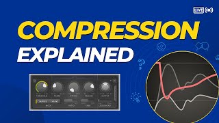 How To Use A Compressor  Threshold Ratio Attack Release amp More [upl. by Ganiats]