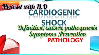 cardiogenic shock in hindi definitioncauses  pathogenesis Symptoms  Prevention [upl. by Iahc]