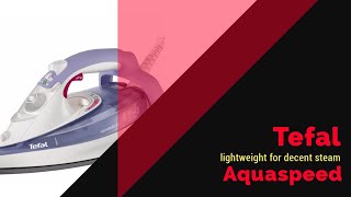 Tefal Aquaspeed potentially fastest iron out now [upl. by Callean]