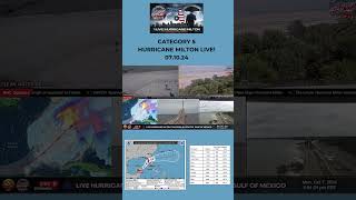 Storms LIVE CATEGORY 5 HURRICANE MILTON LIVE 071024 [upl. by Thad953]