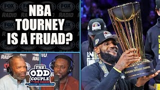 Rob Parker Trashes NBA Cup Says quotIts Bogusquot and the quotBiggest Fraud Goingquot [upl. by Oloapnaig]