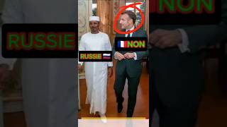 🔥Rencontre tendue à lÉlysée entre Mahamat Deby et Emmanuel Macron [upl. by Eileme]