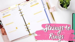 How To Erin Condren Petite Planner to A5 Rings  Day Designer Planner [upl. by Yerg]