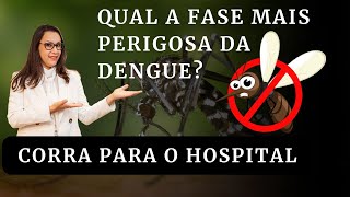 Qual a fase mais perigosa da dengue Dengue hemorrágica sintomas [upl. by Leeland]