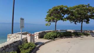 🔆🌴Dovolená 2024 2  Podgora  Tučepi  Makarska Croatia 🇭🇷  4K Walking Tour 2024 [upl. by Kenneth]