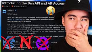 NEW Roblox Ban API Update Alt Detection Roblox Exploiter POV [upl. by Ellehcer71]