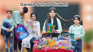 Gareeb School Student  Stationery Check 🖍️  Surprise Stationery Check by Teacher 😮 MoonVines [upl. by Yeca]