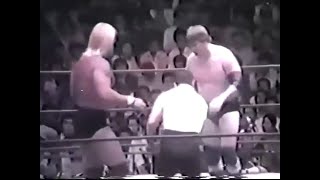 Stan Hansen vs Hulk Hogan  1981 in Japan [upl. by Abad270]