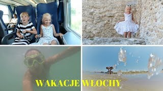 NURKOWANIE  NAJLEPSZE LODY  POCIĄGIEM Z DZIEĆMI  WŁOCHY 2018 [upl. by Orlina]