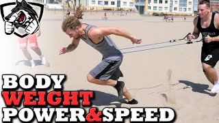 3 Bodyweight Exercises for Speed amp Power Kick Harder Jump Higher Run Faster [upl. by Salahcin]