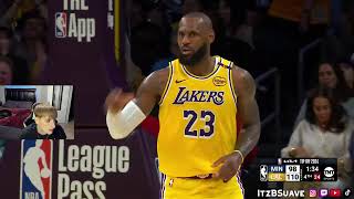 TIMBERWOLVES at LAKERS Full Game Highlights ItzBSuave Reacts [upl. by Jakob]