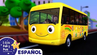 Las ruedas del autobús  Canciones Infantiles  Dibujos Animados  Little Baby Bum en Español [upl. by Keverne171]