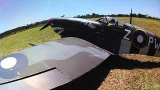 hanger 9 30cc spitfire walkaround [upl. by Eidnew114]