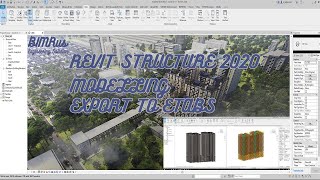 Condominium Structural model in Revit and Export to Etabs Part 2 [upl. by Sula]