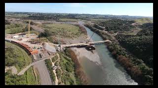 Parahaki Bridge  Manawatu Gorge  September 2021 [upl. by Neirol]