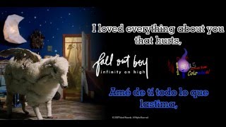 Fall Out Boy  GINASFS Lyrics  Sub Español Ver descripción [upl. by Acinna462]