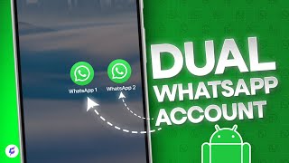 How to Use Two WhatsApp Accounts on One Android Phone  Dual WhatsApp on Android 🔥📱 [upl. by Baillie]