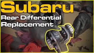 Subaru Rear Differential Replacement [upl. by Sparrow]