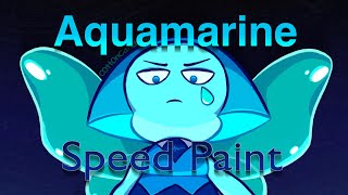 Aquamarine Steven Universe Speed Paint [upl. by Arat]