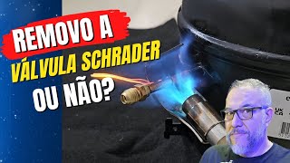 ❄️🔧Válvula Schrader Deixar Instalada ou Lacrar o Sistema [upl. by Ramma]