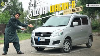 Full REVIEW of Suzuki Wagon R  VXL  Price Specs amp Features [upl. by Nannaihr]