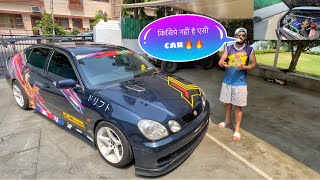 INDIA की पहली BUILD हुई DRIFT CAR देखलो🇮🇳❤️  75 Lakhs [upl. by Ellekcim]