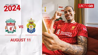 Matchday Live Liverpool vs Las Palmas  Preseason buildup from Anfield [upl. by Redford]