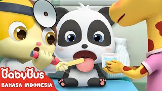 Bayi Panda Kiki Masuk Rumah Sakit  Kartun Anak  Kartun Lucu  BabyBus Bahasa Indonesia [upl. by Tilly552]