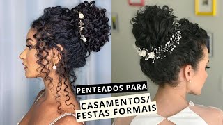 PENTEADOS PARA CASAMENTOSMADRINHASFORMANDAS  TUTORIAIS E INSPIRAÇÕES [upl. by Netsoj]