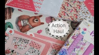 Action Schreibwaren  Bastel Haul [upl. by Einhorn]