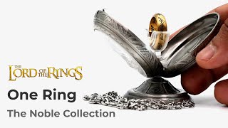 Rarest Lord Of The Rings One Ring from Noble Collection [upl. by Laerol148]