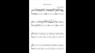 Scheherazade Sheet MusicPiano arrang by Roxana Belibou [upl. by Copland151]