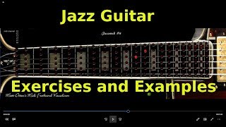 Jazz Guitar Exercises and Examples V30 [upl. by Spearman]