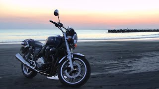 銚子 屏風ヶ浦 飯岡海岸 ツーリング HONDA CB1100 201410オートバイと原風景とロールケーキと vol002 [upl. by Relyks593]