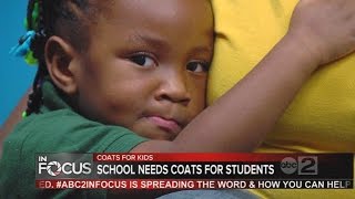 Baltimore school collecting coats for children in need [upl. by Darnoc27]