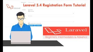 Laravel 54 Registration Form Tutorial [upl. by Gabriela]