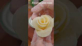 Roses potato recipe🌹 [upl. by Ahtnams]