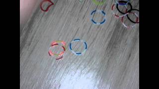 Kako napraviti lopticu skocicu od rainbow loom gumica [upl. by Vaish]