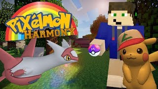 ASH PIKACHU and LATIAS  Pixelmon Harmony 5 Pixelmon DARK Server [upl. by Shevlo]