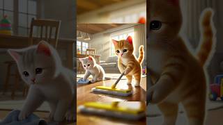 Naughty Cats Regret 😿 shorts cat catlover catvideos pets [upl. by Krid]