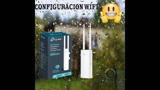 Tutorial De Configuración WiFi Extensor TpLink EAP110 Exterior  Lidertek [upl. by Leakcim283]