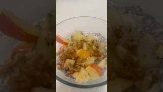 Overnight soaked oats recipe  Chia pudding recipe chiapudding oatmeal youtubeshort [upl. by Amalia]