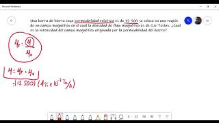 EJEMPLO DE INTENSIDAD DE CAMPO MAGNÉTICO [upl. by Festatus541]