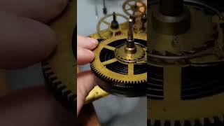 Disassembling Seth Thomas Clock [upl. by Nosiaj]