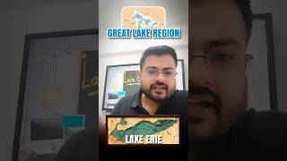 Lake Erie का पानी जहरीला क्यों है 🤔 PW Shorts UPSC [upl. by Bunni]