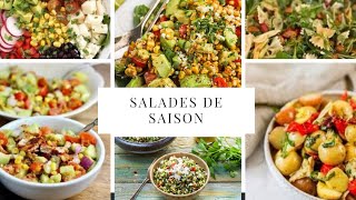 5 salades repas de saison faciles et originales [upl. by Sells172]