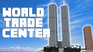 Building the World Trade Center in Minecraft [upl. by Idalla]